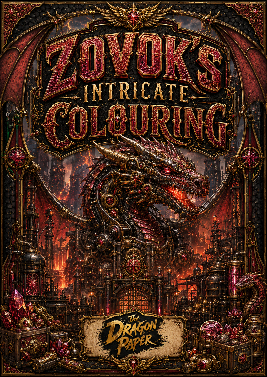 Zovok's Intricate Colouring EBOOK